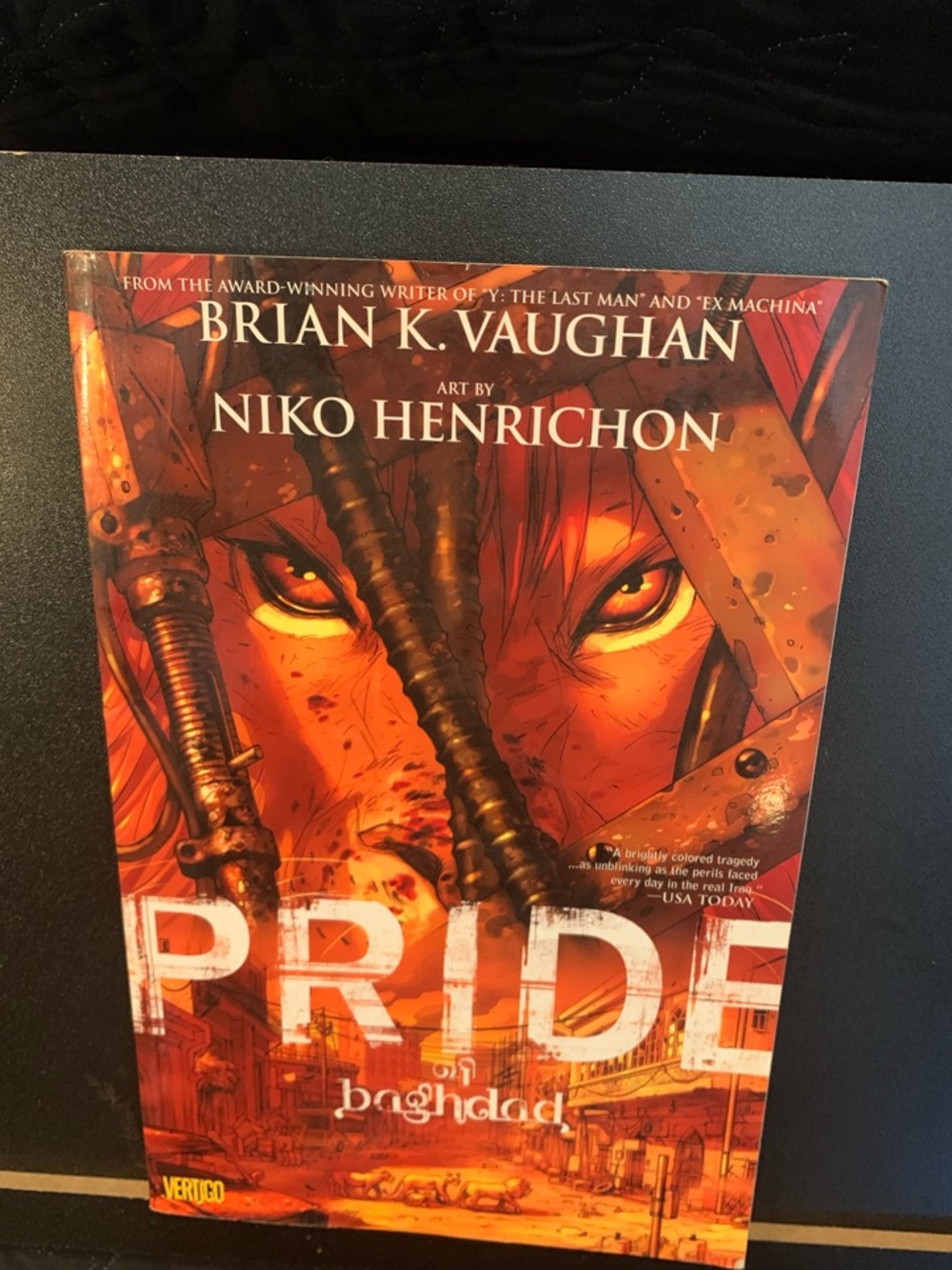 Pride of Baghdad Graphic novel